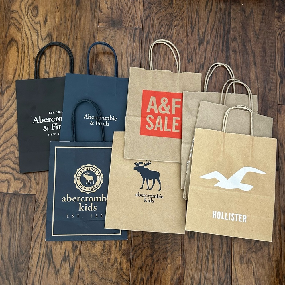 Abercrombie Shopping bags